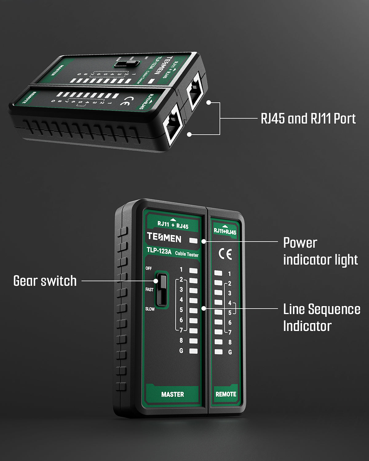 TLP-123A Network Cable Tester