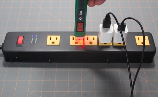 How to Use a Voltage Tester on an Outlet