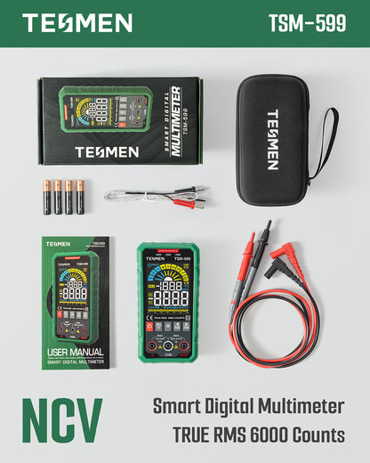 TSM-599 Smart Digital Multimeter - Green