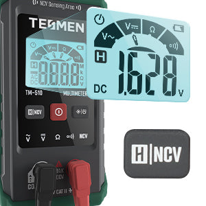 TESMEN TM-510 Smart Digital Multimeter 4000 Counts NCV Test