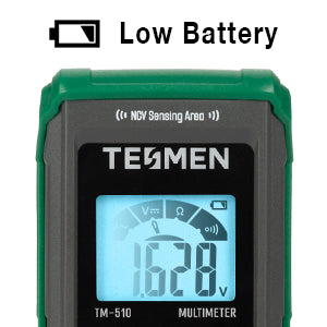 TESMEN TM-510 Multimetre Numerique, Testeur Electrique 4000 Comptes,  Multimetre Professionnel Mesure Intelligente, Auto-Ranging Voltmetre,  Mesure La Tension AC/… en 2023