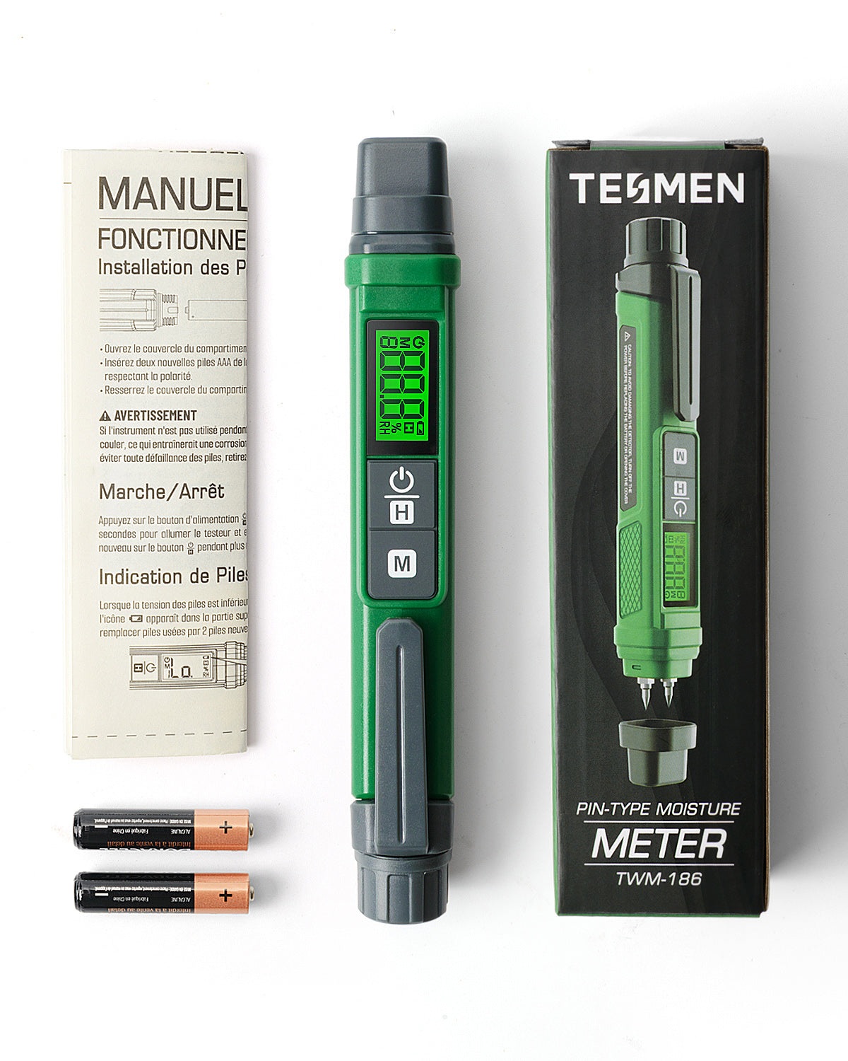 TESMEN TWM-186 Portable Moisture Meter
