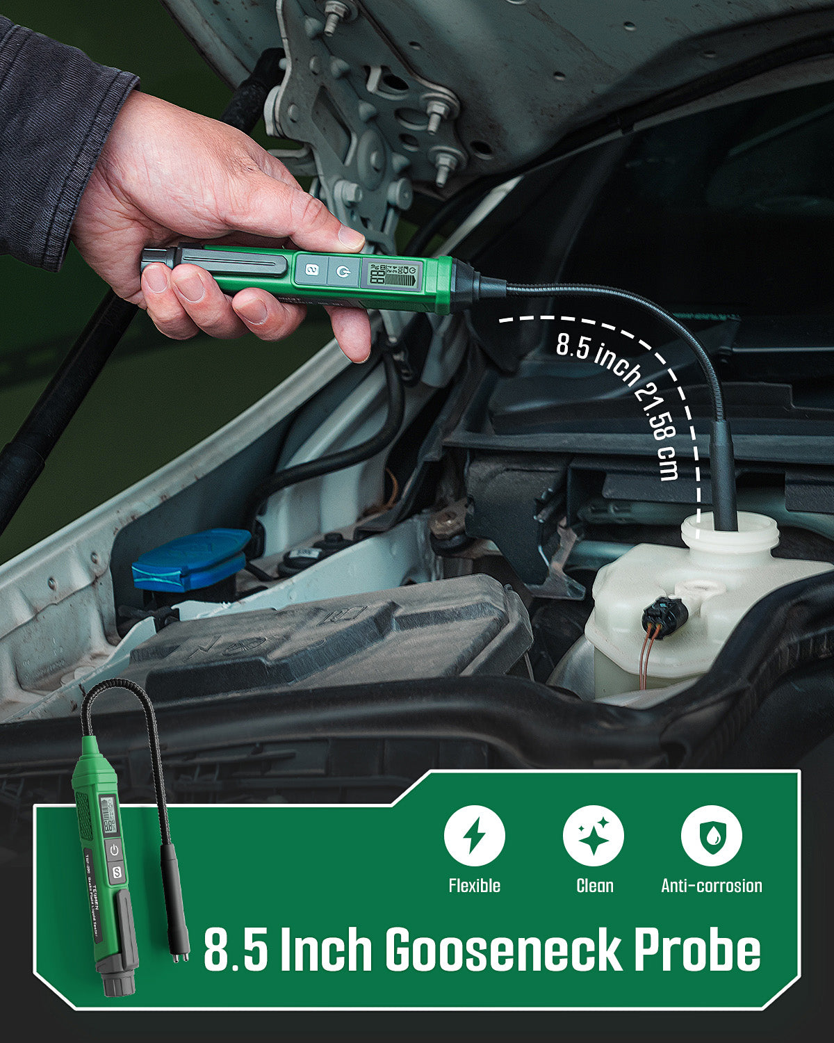 TBF-200 Brake Fluid Tester - Green