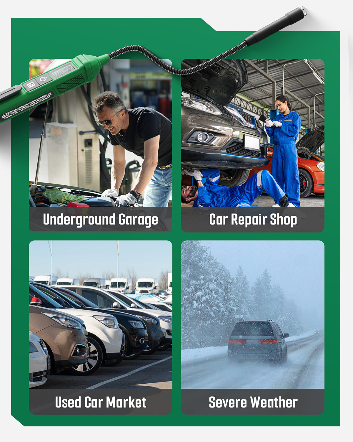 TBF-200 Brake Fluid Tester - Green