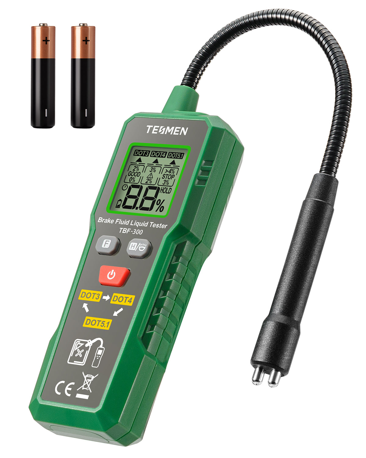 TBF-300 Brake Fluid Tester - Green