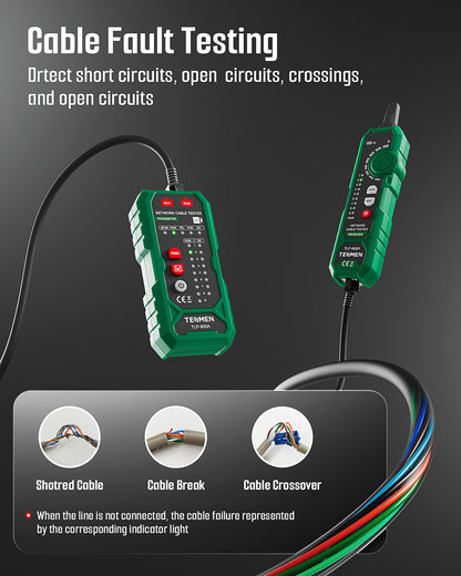 TLP-900AR Network Cable Tester - Green