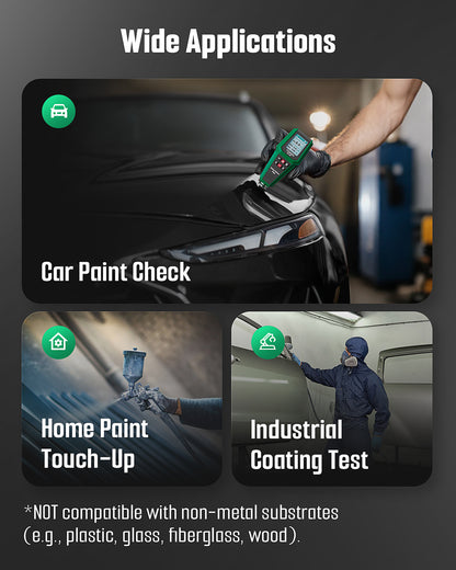TCG-2001 Paint Thickness Gauge - Green