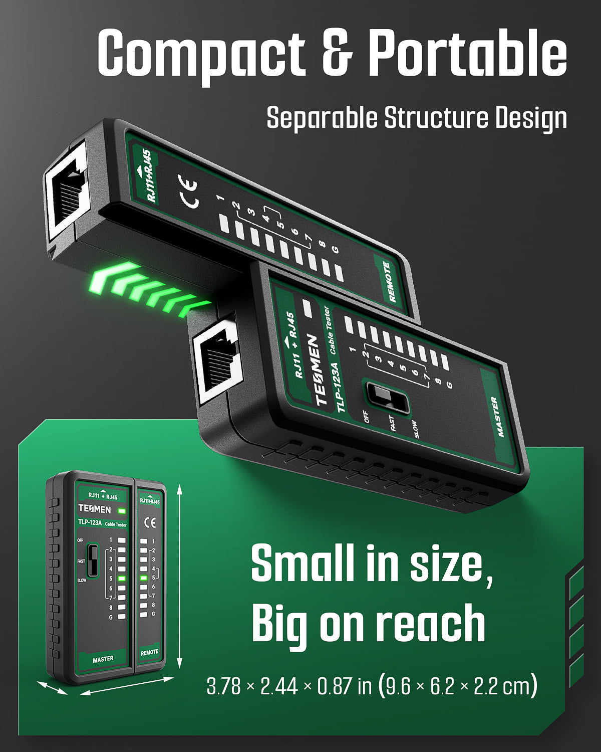 TLP-123A Network Cable Tester