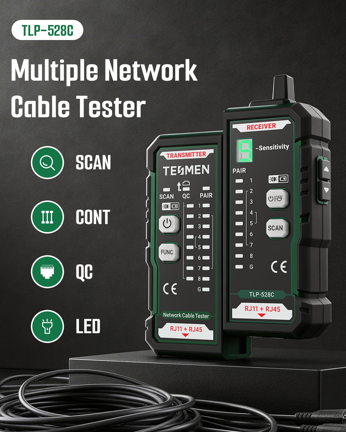 TLP-528C Network Cable Tester