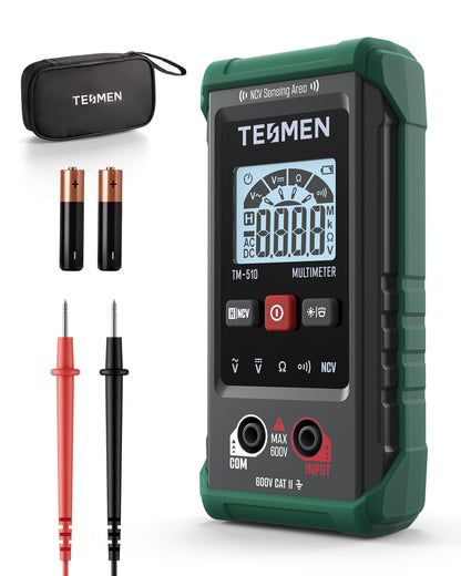 TESMEN TM-510 Smart Digital Multimeter 4000 Counts NCV Test